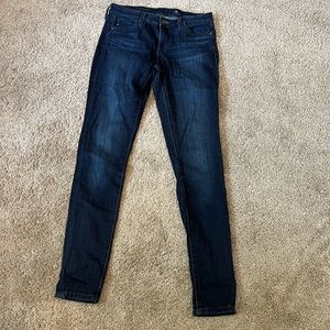 adriano goldschmied the legging ankle super skinny jeans size 25